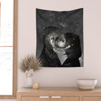 The way our souls melted. Wall Tapestry Gallery Image 2