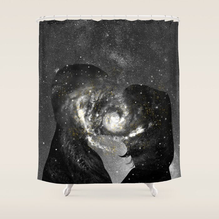 The way our souls melted. Shower Curtain Gallery Image 1