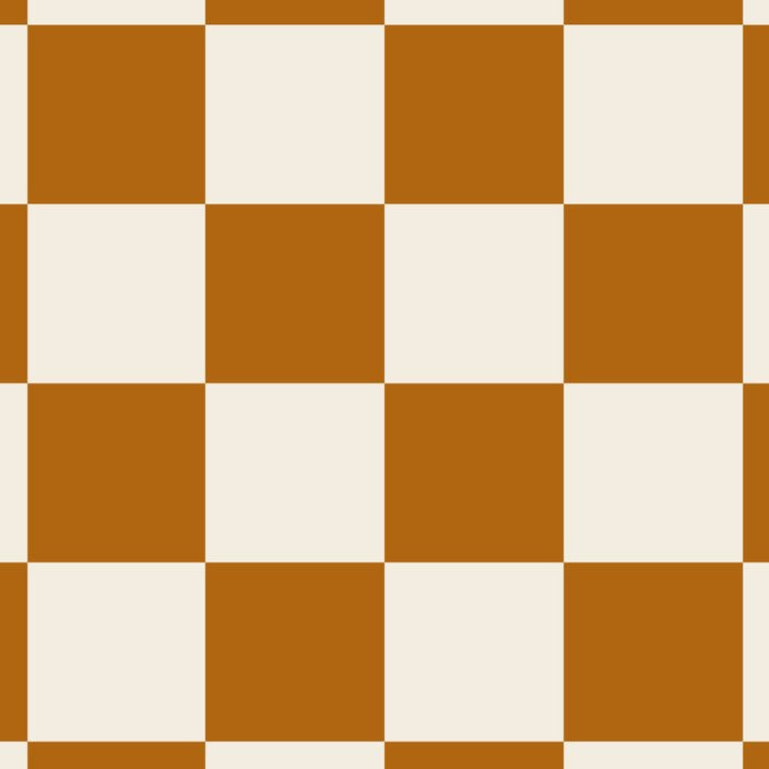 Checkered (Golden Cream) Coffee Mug Gallery Image 2