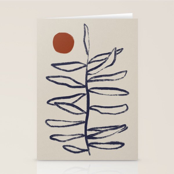 Blood Moon Stationery Card Gallery Image 1