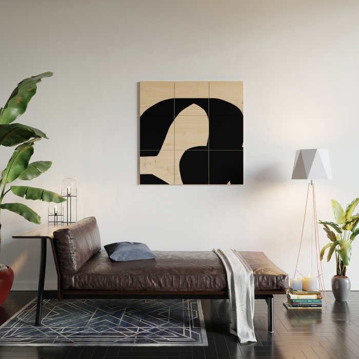 Abstract Painting Part 2 Wood Wall Art Gallery Image 2