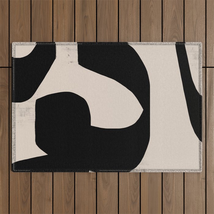 Abstract Painting Part 2 Outdoor Rug Gallery Image 1