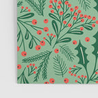 Winter Holiday Floral Poster Gallery Image 3