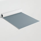 Medium Neutral Blue Gray Solid  Yoga Mat Gallery Image 2