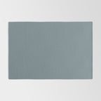 Medium Neutral Blue Gray Solid  Rug Gallery Image 2