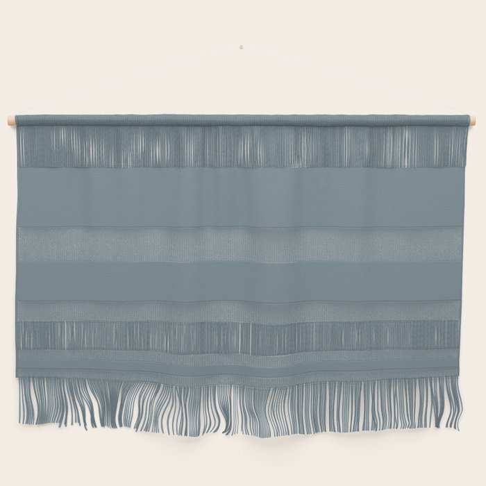 Medium Neutral Blue Gray Solid  Wall Hanging Gallery Image 1