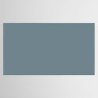 Medium Neutral Blue Gray Solid  Tablecloth Gallery Image 2