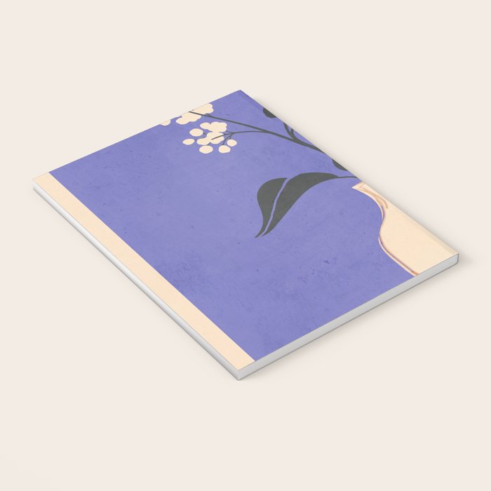 Minimal Abstract Art Vase Flower 14 Notebook Gallery Image 3
