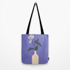 Minimal Abstract Art Vase Flower 14 Tote Bag Gallery Image 2