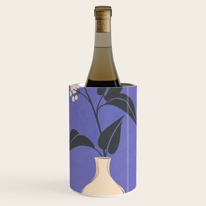 Minimal Abstract Art Vase Flower 14 Wine Chiller Gallery Image 1