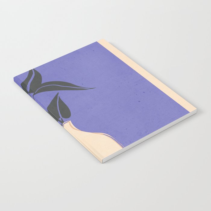 Minimal Abstract Art Vase Flower 14 Notebook Gallery Image 1