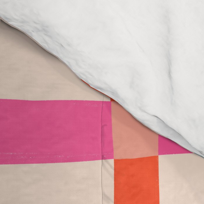 Colourful window pane checked pattern Comforter Gallery Image 4
