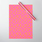 Boho Blooms - Hot Pink Wrapping Paper Gallery Image 1