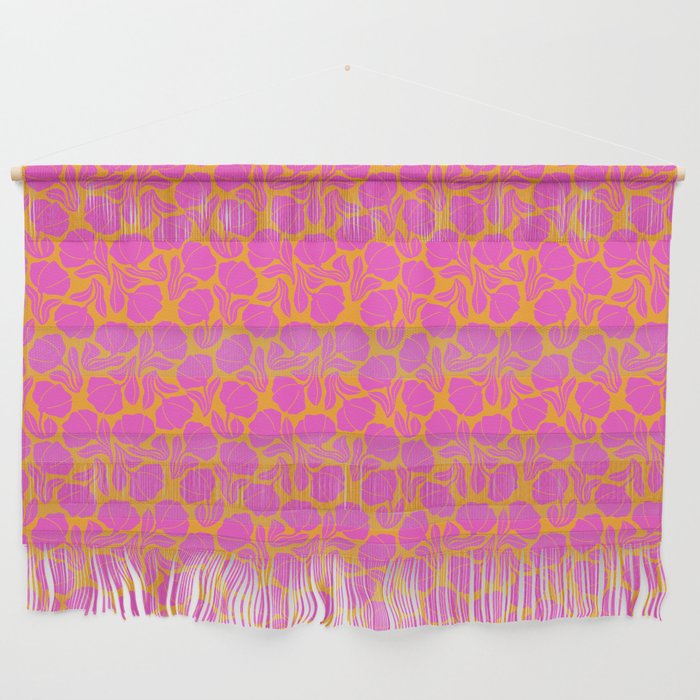 Boho Blooms - Hot Pink Wall Hanging Gallery Image 1