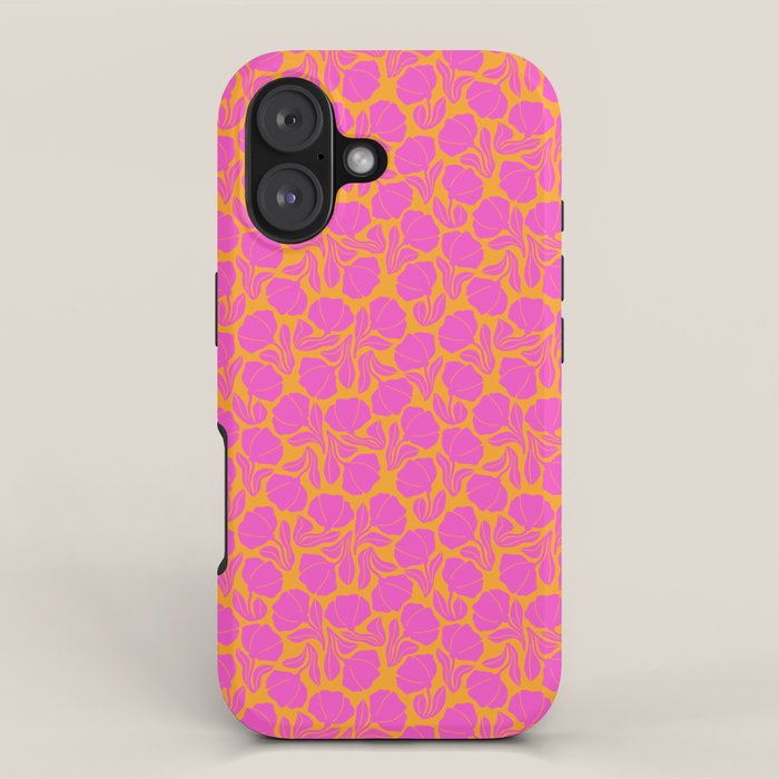 Boho Blooms - Hot Pink iPhone Case Gallery Image 1