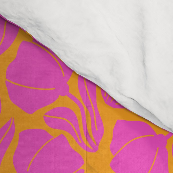 Boho Blooms - Hot Pink Comforter Gallery Image 4