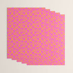 Boho Blooms - Hot Pink Wrapping Paper Gallery Image 3