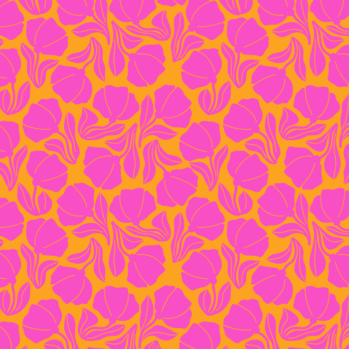 Boho Blooms - Hot Pink Coffee Mug Gallery Image 2