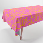 Boho Blooms - Hot Pink Tablecloth Gallery Image 1