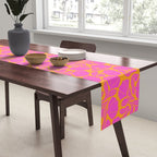 Boho Blooms - Hot Pink Table Runner Gallery Image 2