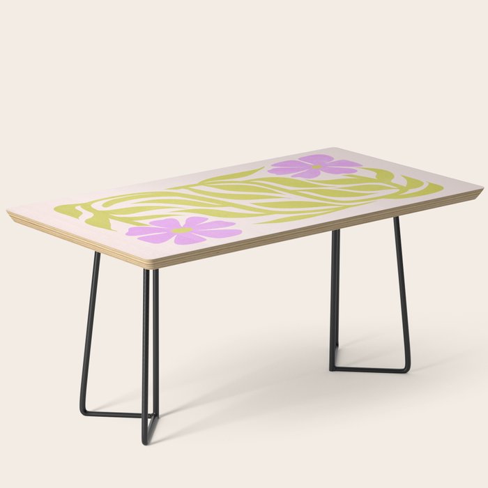 Lilac & Lime: Les Fleurs | Flower Market Color Series 02 Coffee Table Gallery Image 1