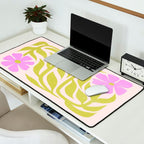 Lilac & Lime: Les Fleurs | Flower Market Color Series 02 Desk Mat Gallery Image 2