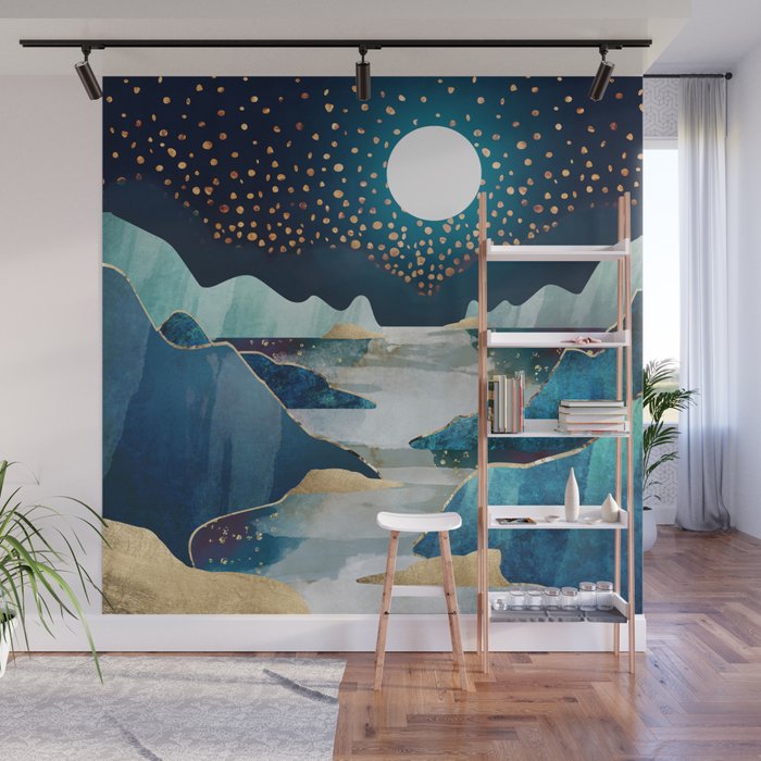 Moon Glow Wall Mural Gallery Image 1