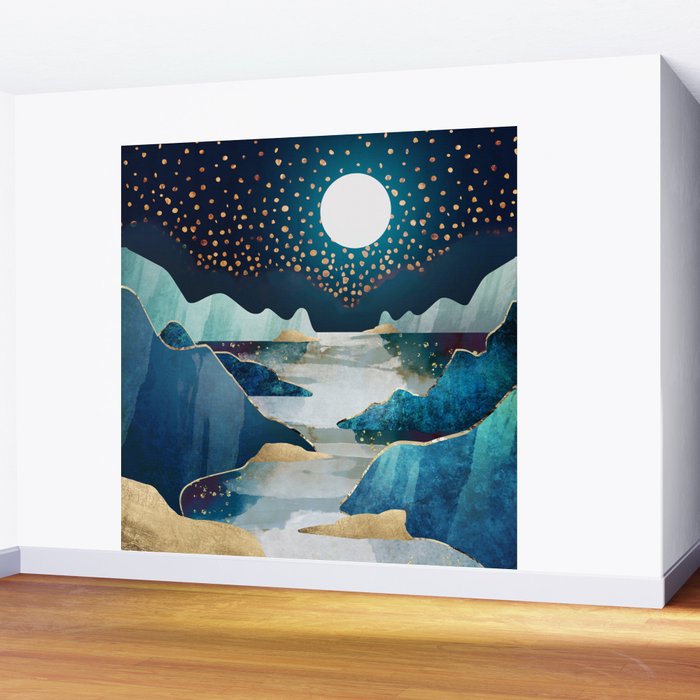 Moon Glow Wall Mural Gallery Image 2