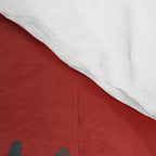 Peace Bird - Red Comforter Gallery Image 4