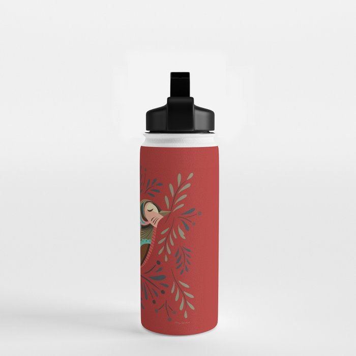 Peace Bird - Red Water Bottle Gallery Image 2