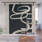 Abstract Line 16 Wall Mural Gallery Image 1