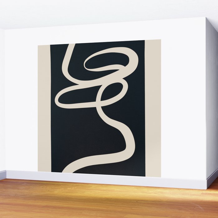 Abstract Line 16 Wall Mural Gallery Image 2