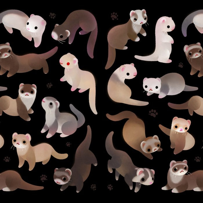 Ferret - dark Coffee Mug Gallery Image 2