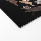 Ferret - dark Welcome Mat Gallery Image 2