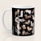 Ferret - dark Coffee Mug Gallery Image 3