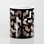 Ferret - dark Coffee Mug Gallery Image 4
