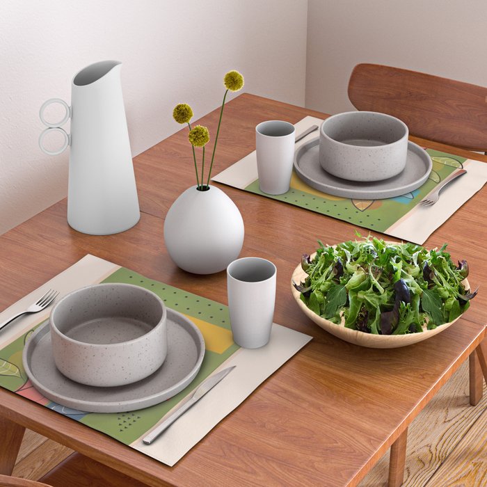 Tropical Geometry 5 Placemat Gallery Image 2