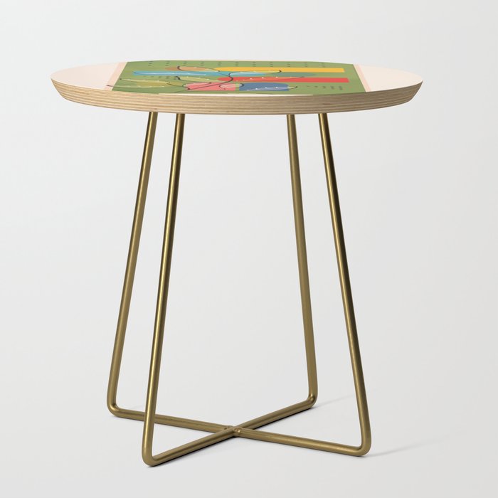 Tropical Geometry 5 Side Table Gallery Image 1