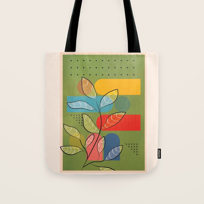 Tropical Geometry 5 Tote Bag Gallery Image 1