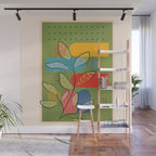 Tropical Geometry 5 Wall Mural Gallery Image 1