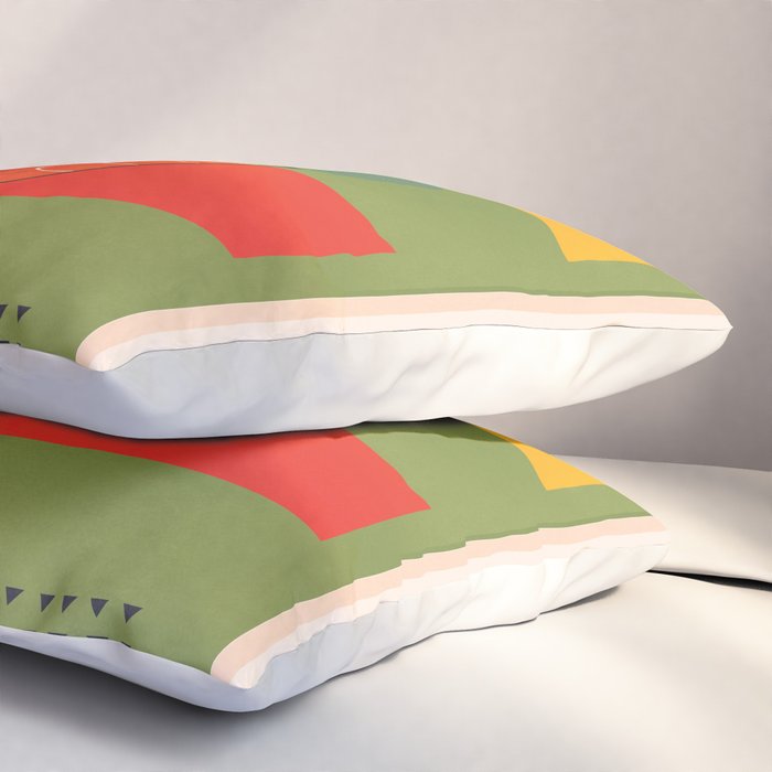 Tropical Geometry 5 Pillow Sham Gallery Image 3