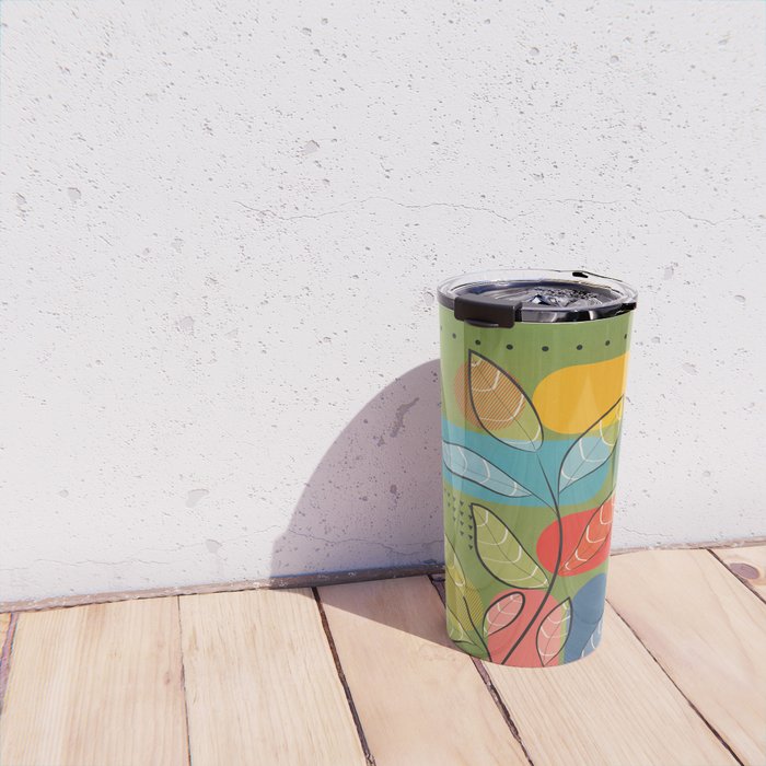 Tropical Geometry 5 Travel Mug Gallery Image 4