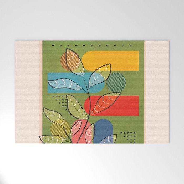 Tropical Geometry 5 Welcome Mat Gallery Image 1