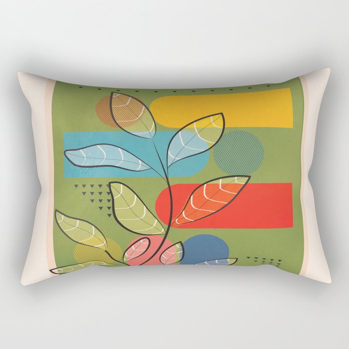Tropical Geometry 5 Rectangular Pillow Gallery Image 1