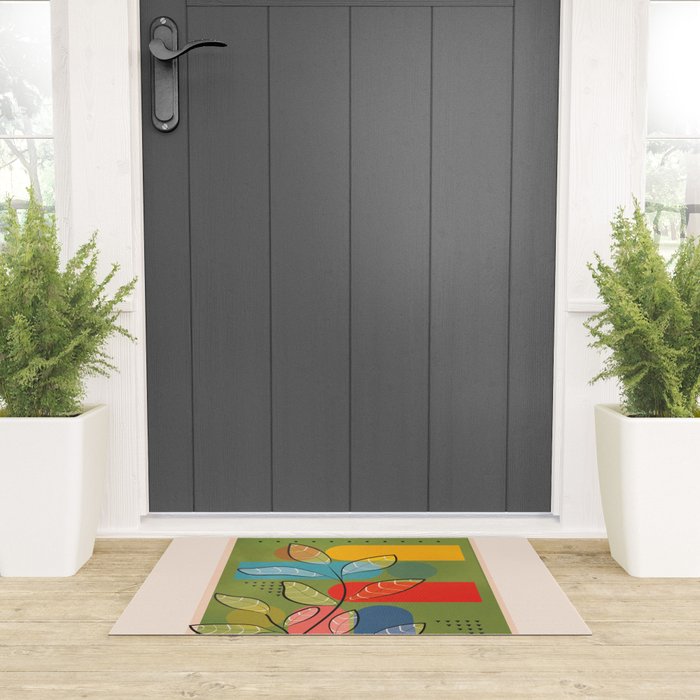 Tropical Geometry 5 Welcome Mat Gallery Image 3