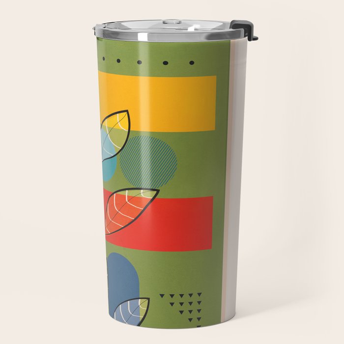 Tropical Geometry 5 Travel Mug Gallery Image 2