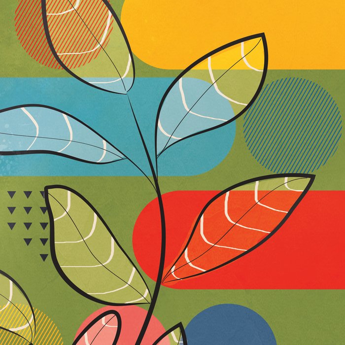 Tropical Geometry 5 Coffee Mug Gallery Image 2