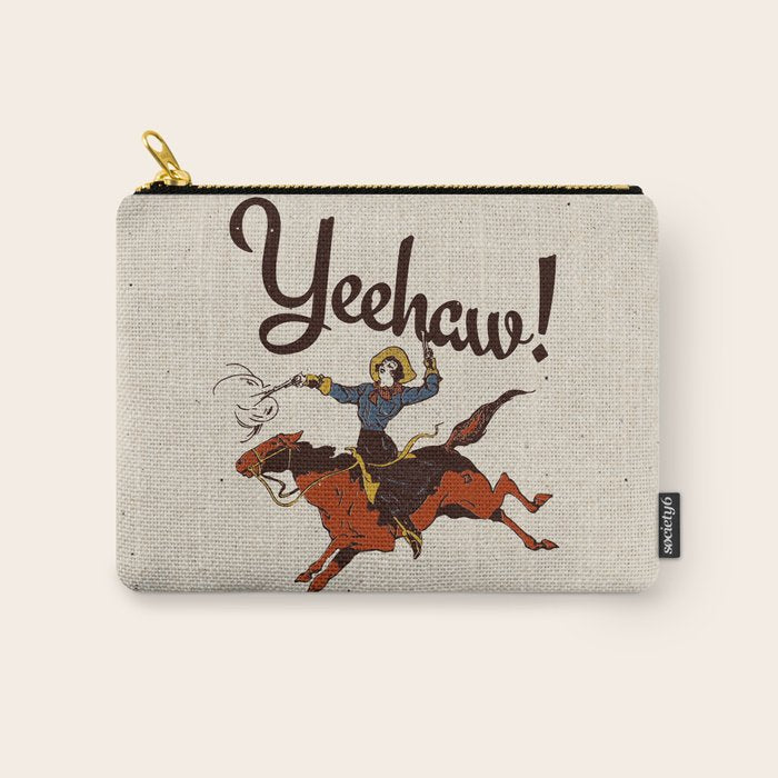 Yeehaw! Carry All Pouch Gallery Image 1