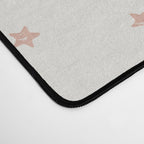 Little Stars Cream & Peach Desk Mat Gallery Image 4