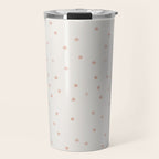 Little Stars Cream & Peach Travel Mug Gallery Image 1